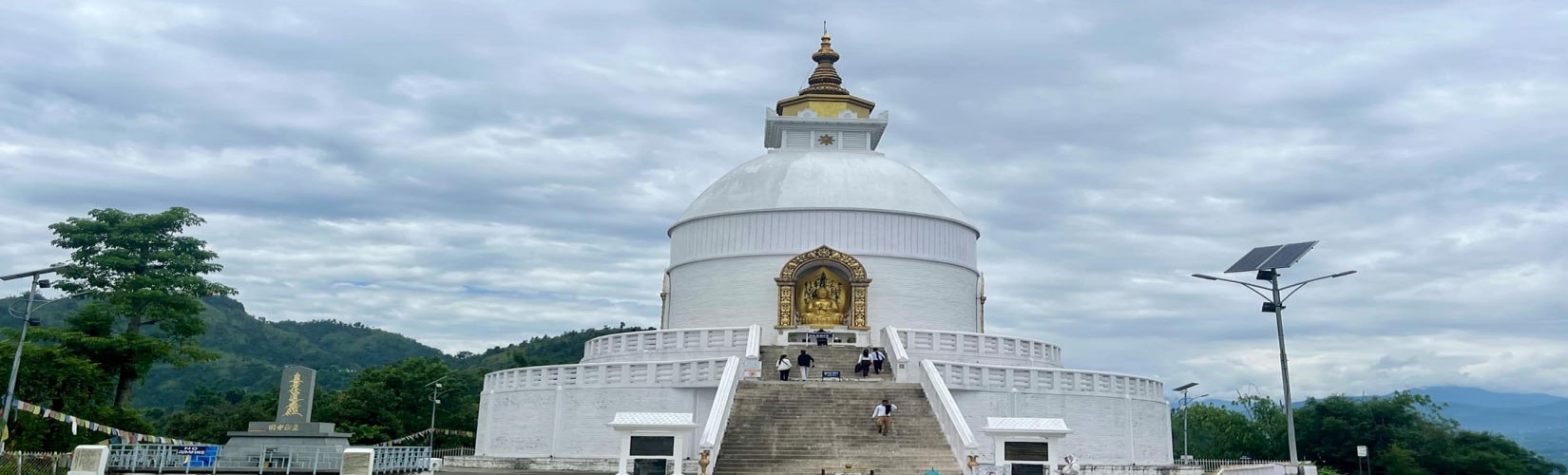 World Peace Pagoda hiking